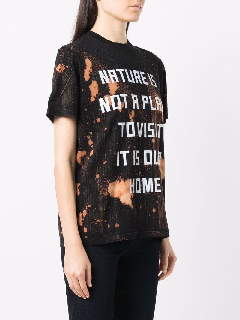 slogan-print T-shirt 3