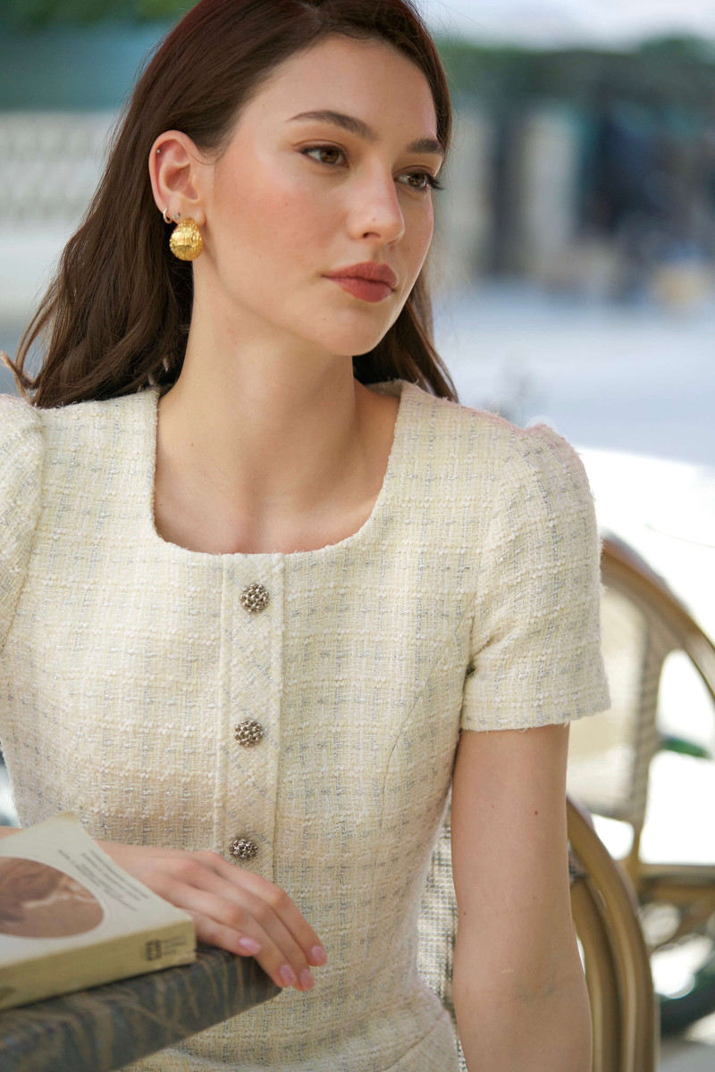 Dina Tweed Dress 5