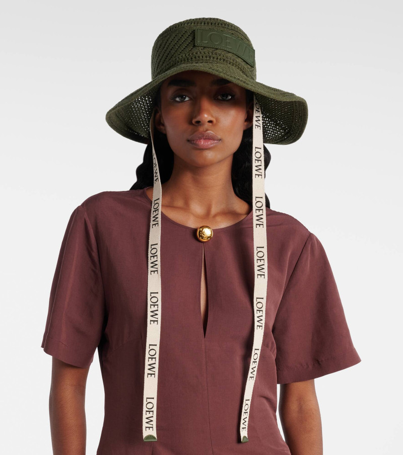 Loewe Paula's Ibiza Fisherman knitted sun hat outlook