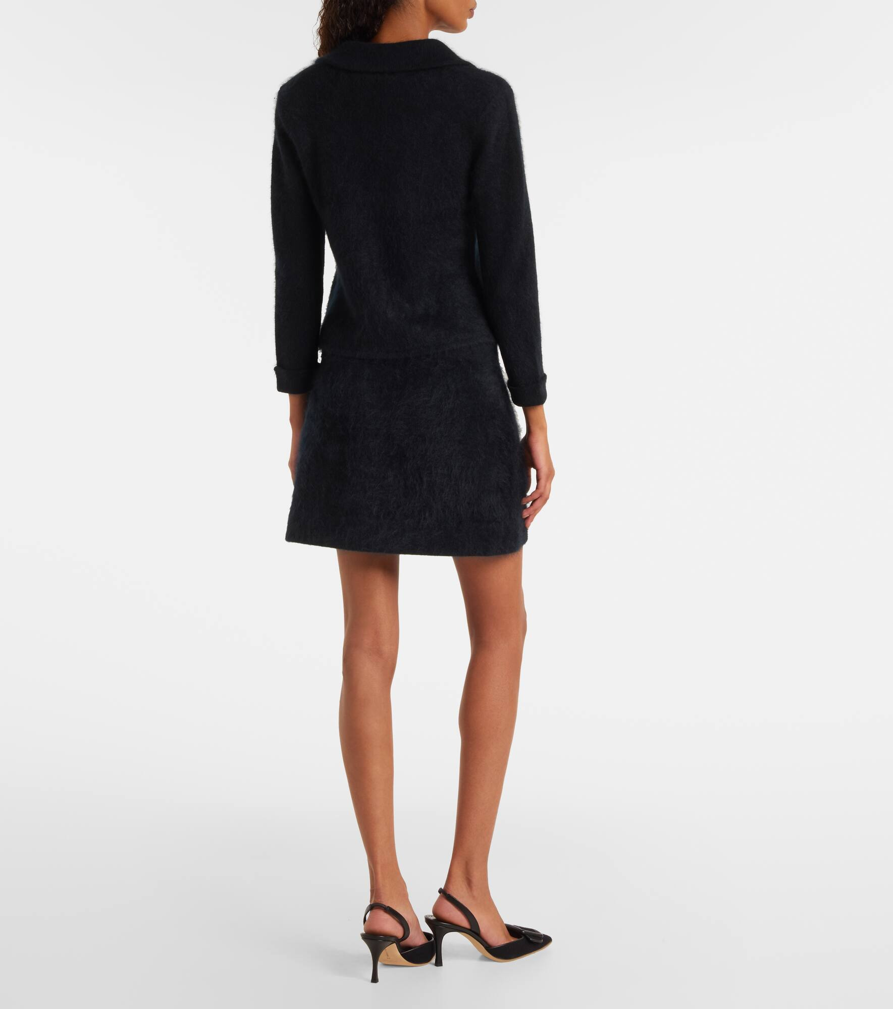 Wool and cashmere cardigan - 3