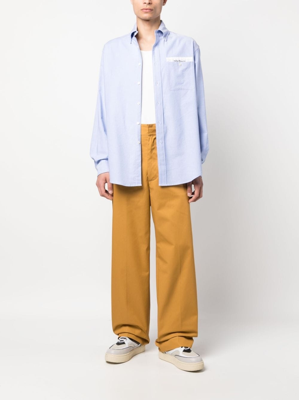 Sartorial-tape cotton shirt - 2