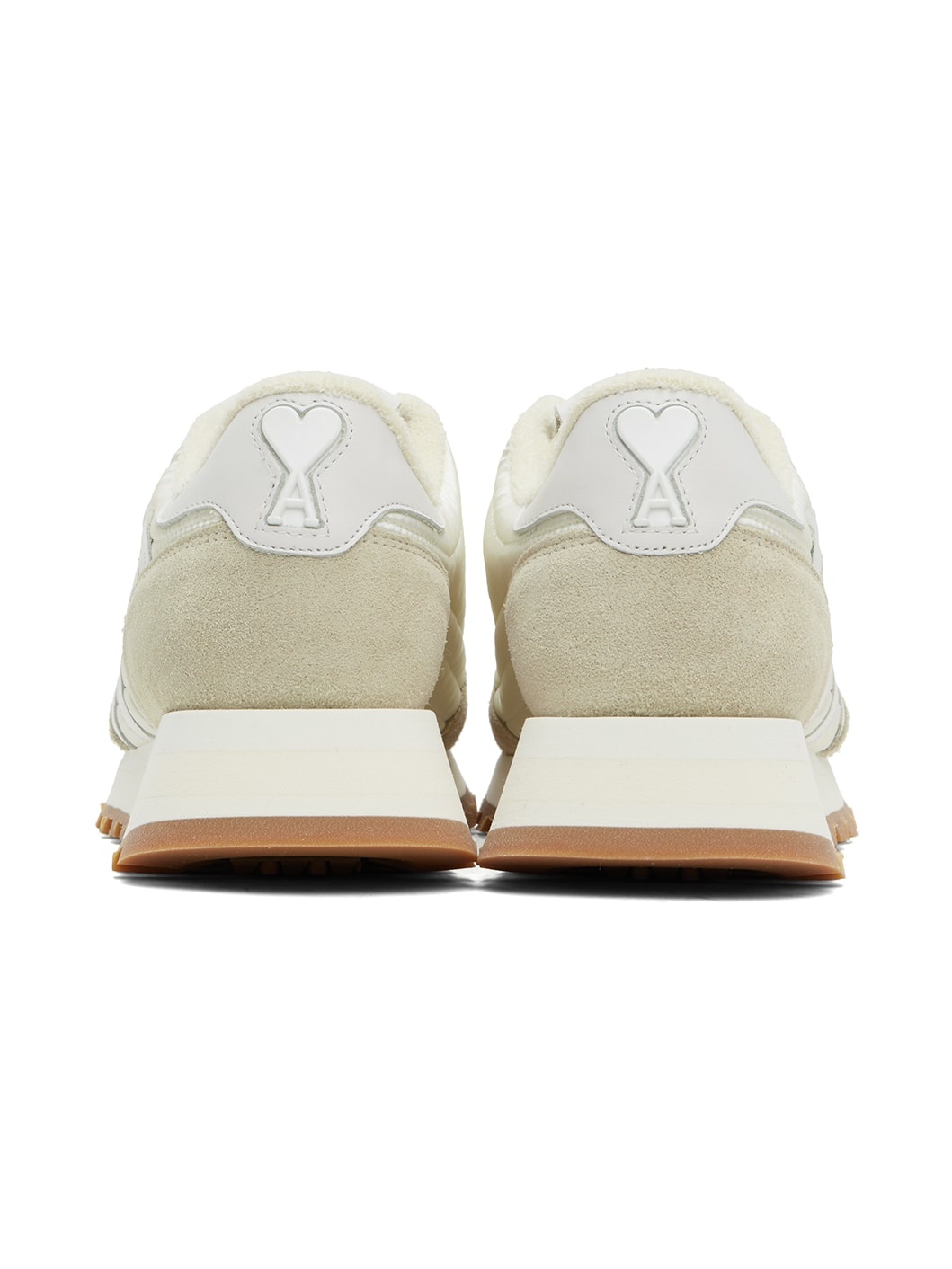 Off-White & Beige Rush Sneakers - 2