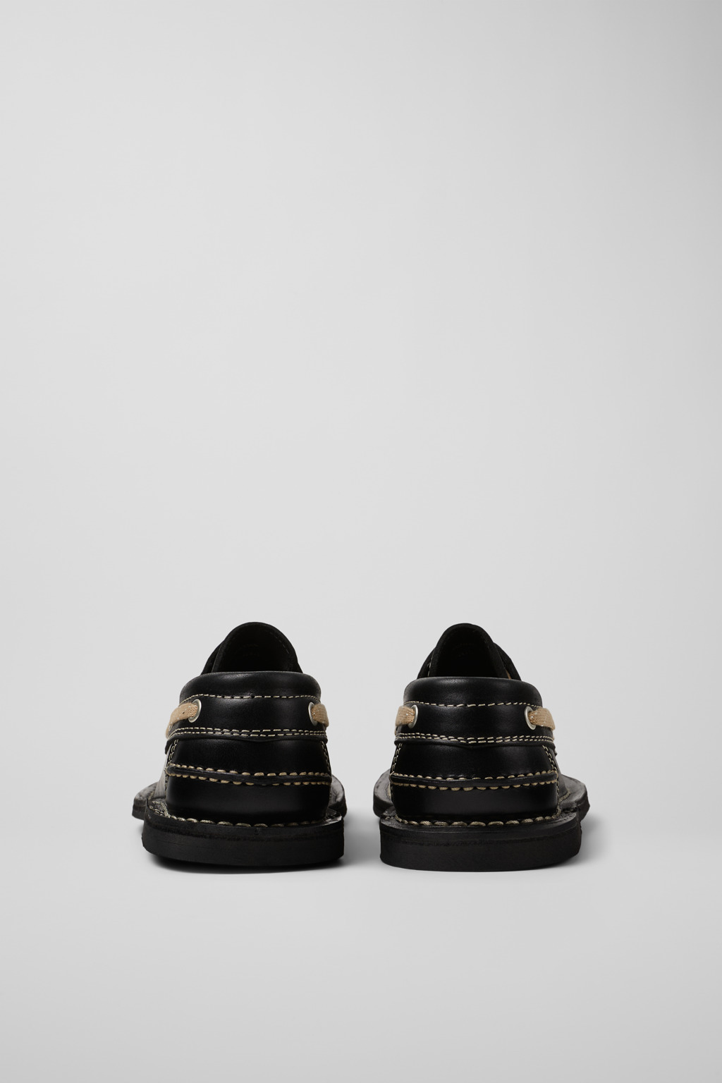 Black boat shoes - 3