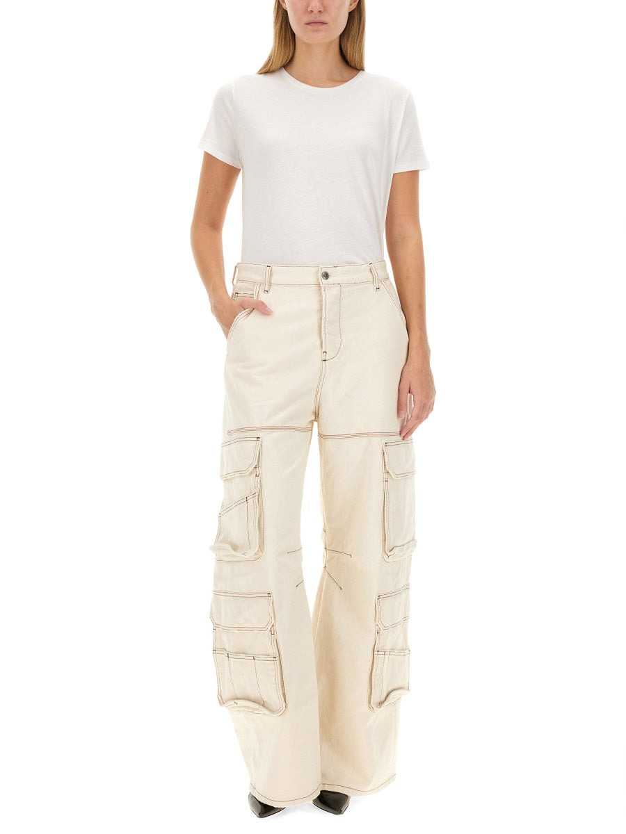 Diesel Women Cargo Leggings "D-Sire" - 3