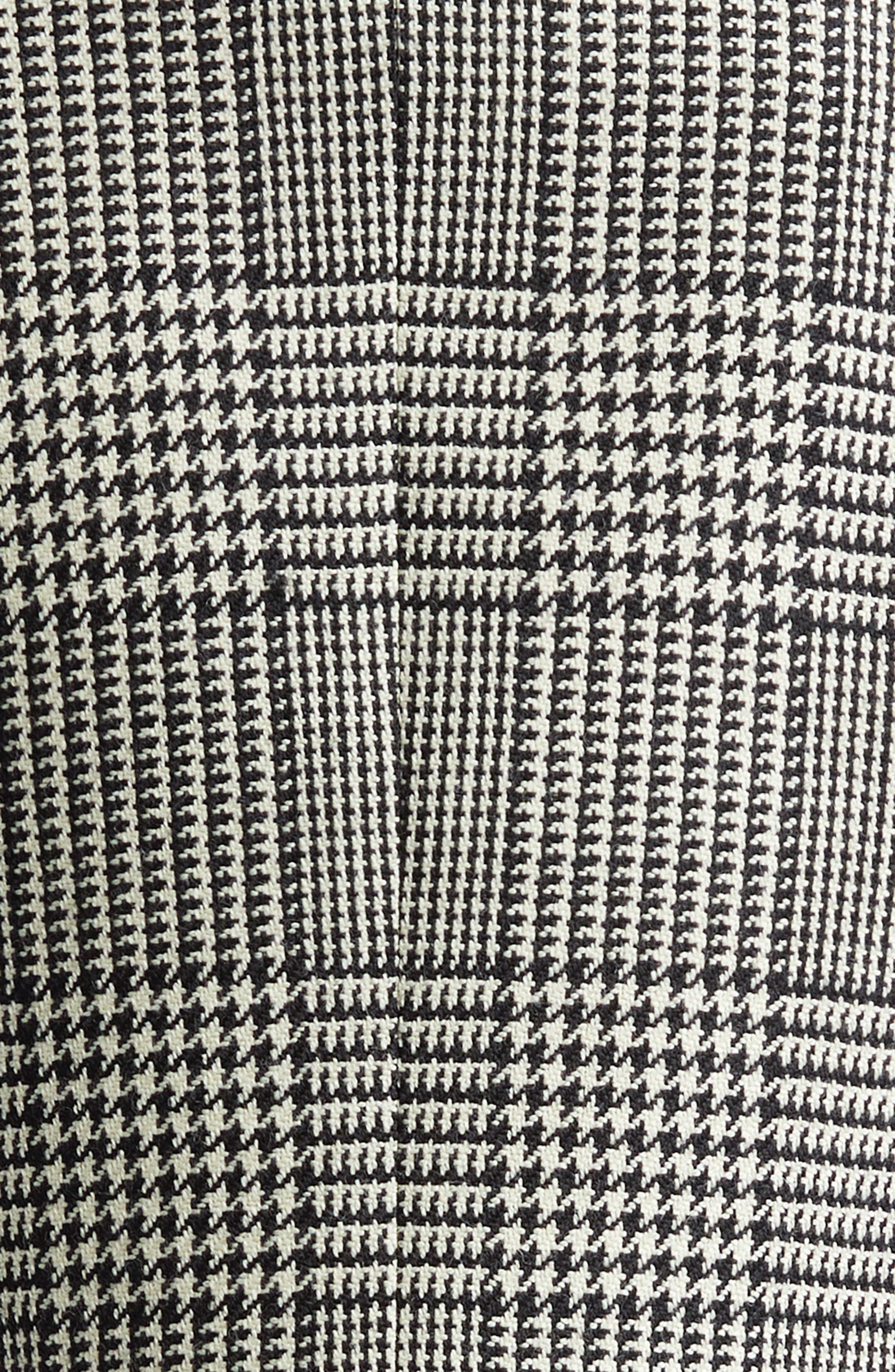 Valentino Garavani Glen Plaid Double Breasted Wool Blazer in Avorio/nero at Nordstrom - 6