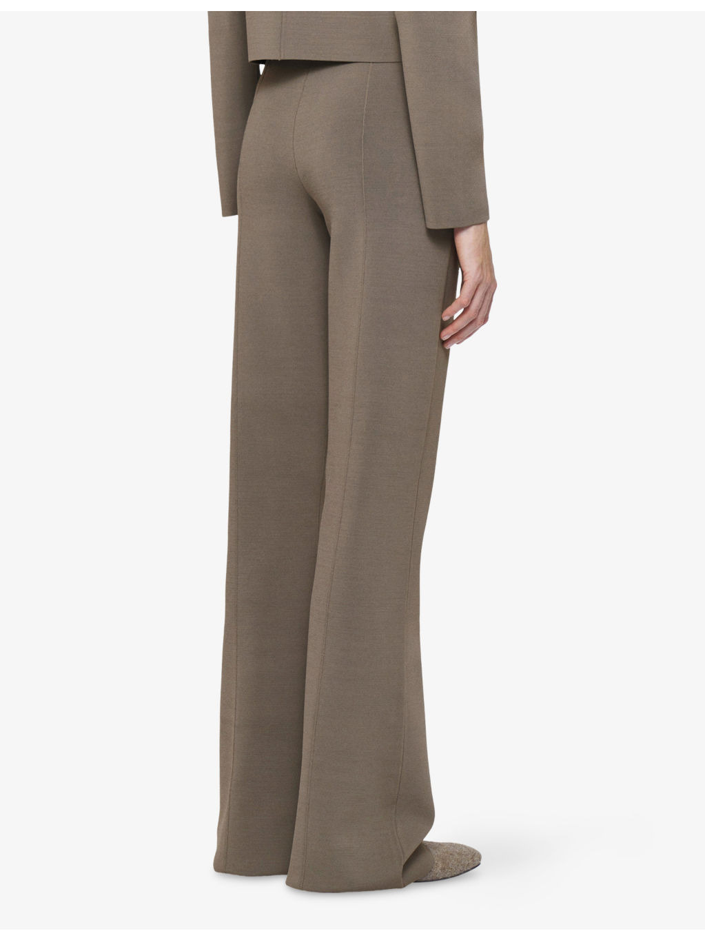 Milano Mid-Rise Stretch-Knit Trousers - 3