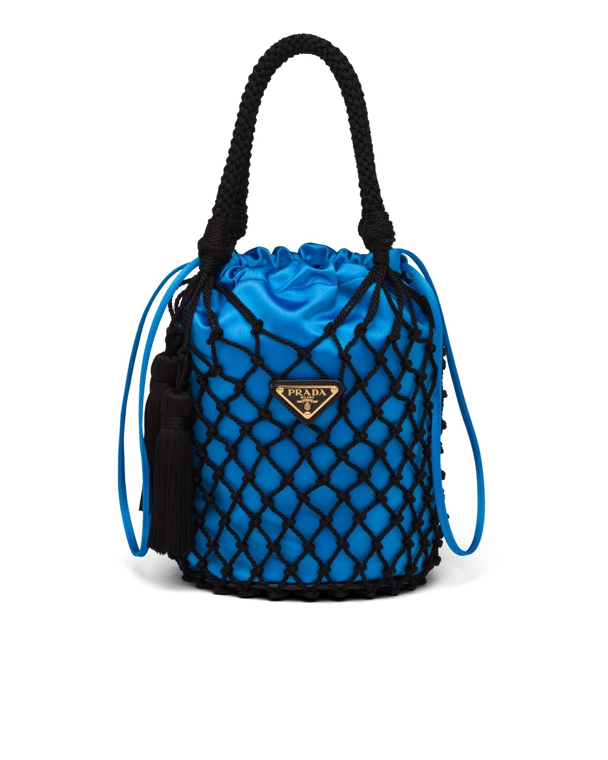 Braided Prada Fishnet Bag - 1