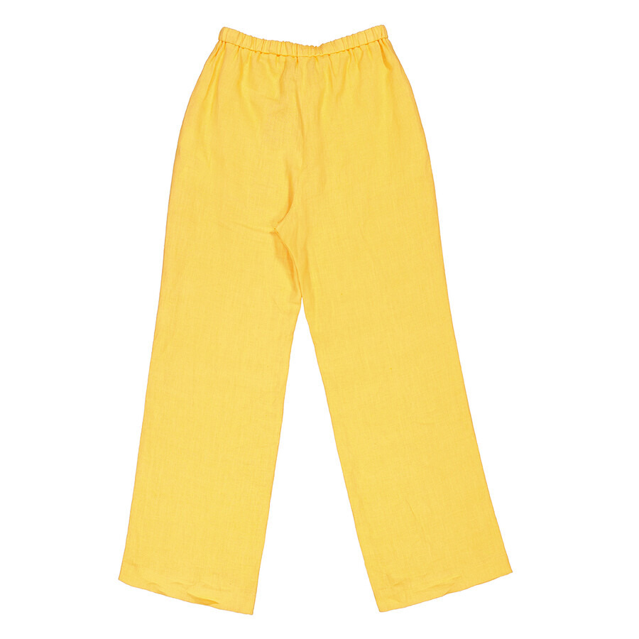 Nanushka Straight Leg Polyka Linen Pants - 6