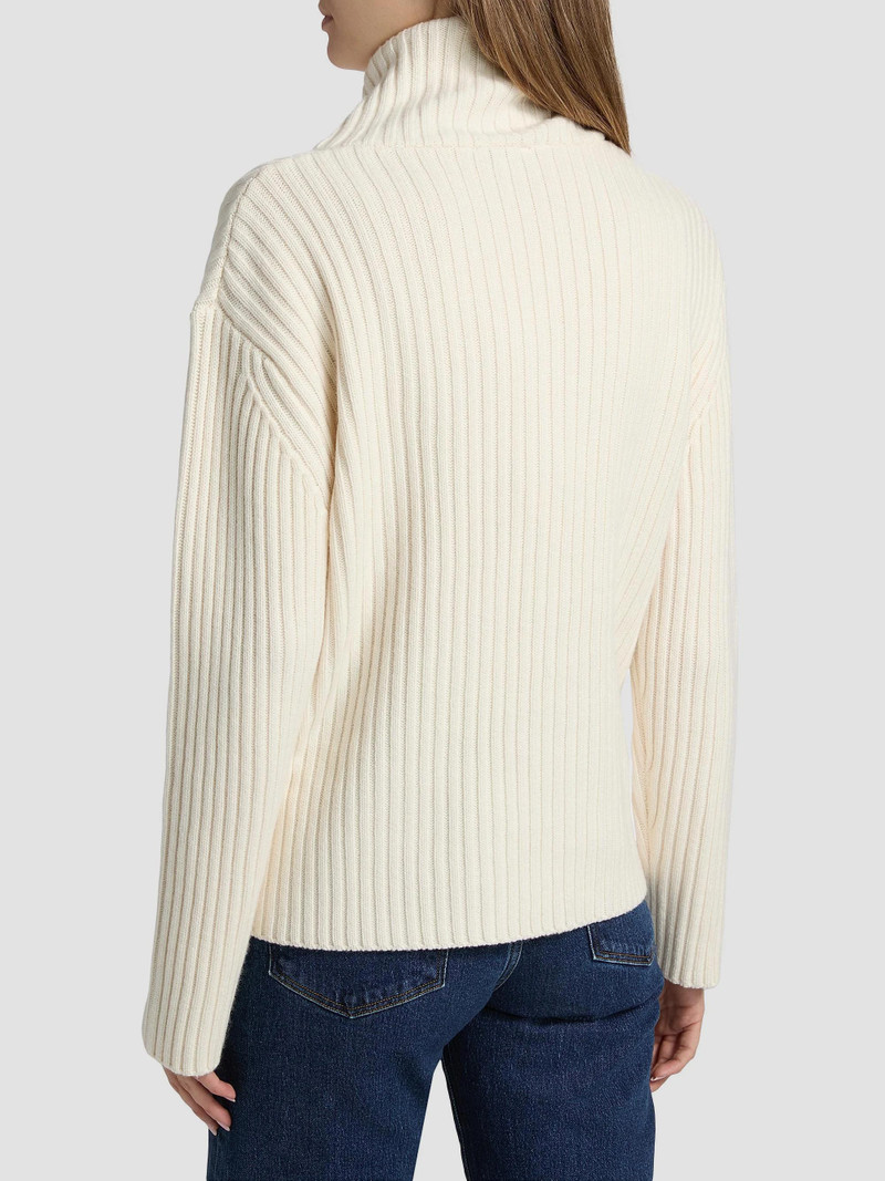 Women's The Noa Scarf Sweater - Ecru 5