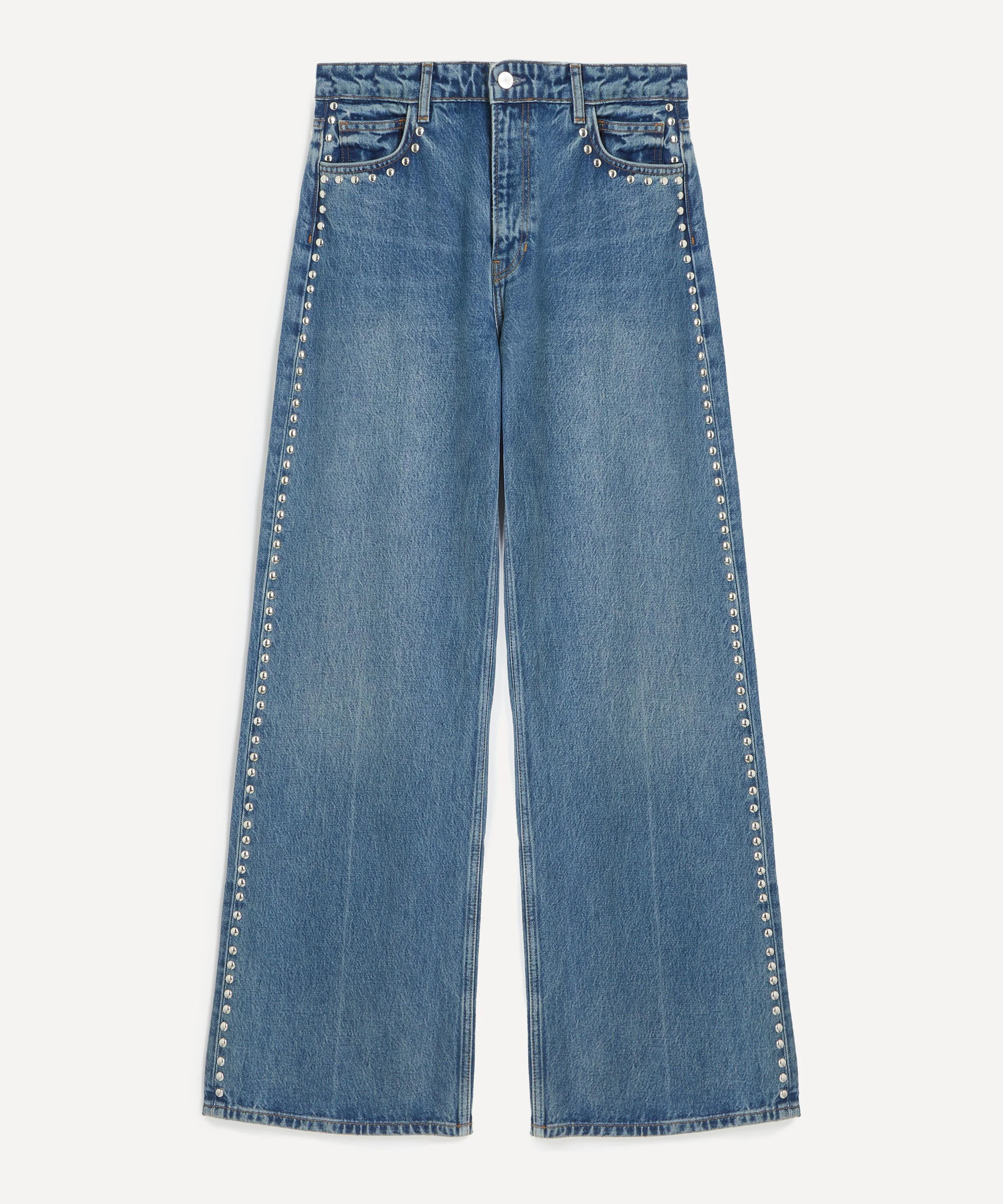 Cary High Rise Chesapeake Studded Jeans - 1