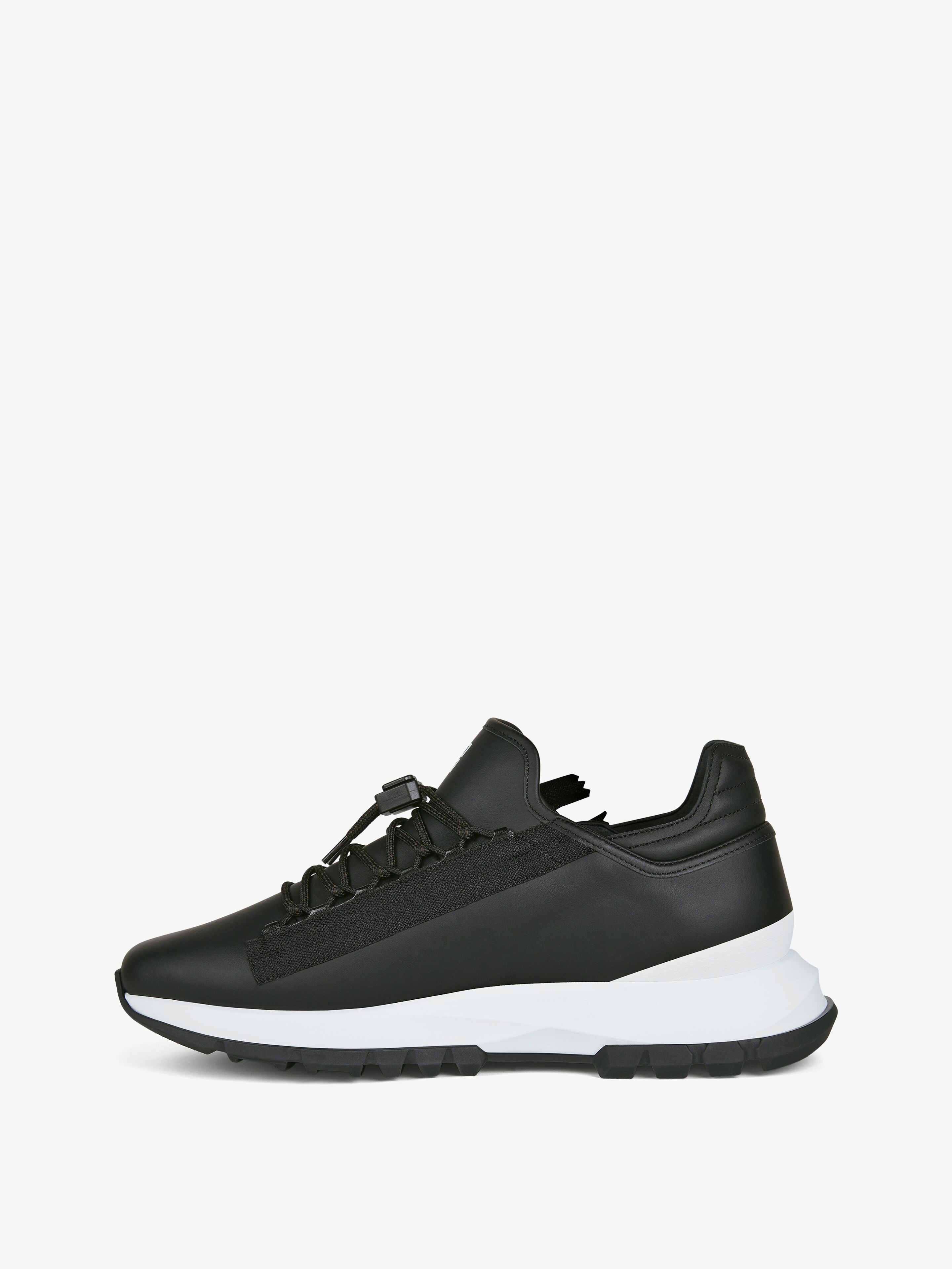 SPECTRE RUNNER SNEAKERS IN LEATHER WITH ZIP - 3