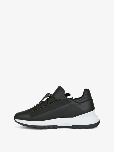 Givenchy SPECTRE RUNNER SNEAKERS IN LEATHER WITH ZIP outlook