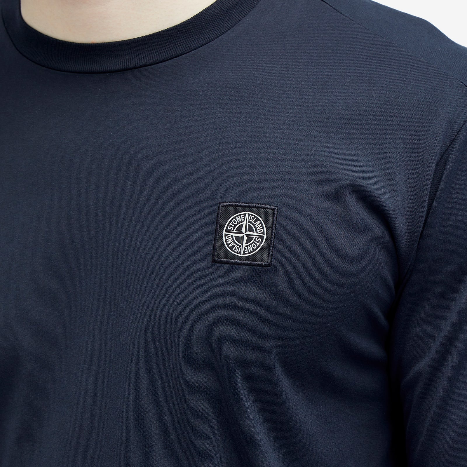 Stone Island Long Sleeve Patch T-Shirt - 5