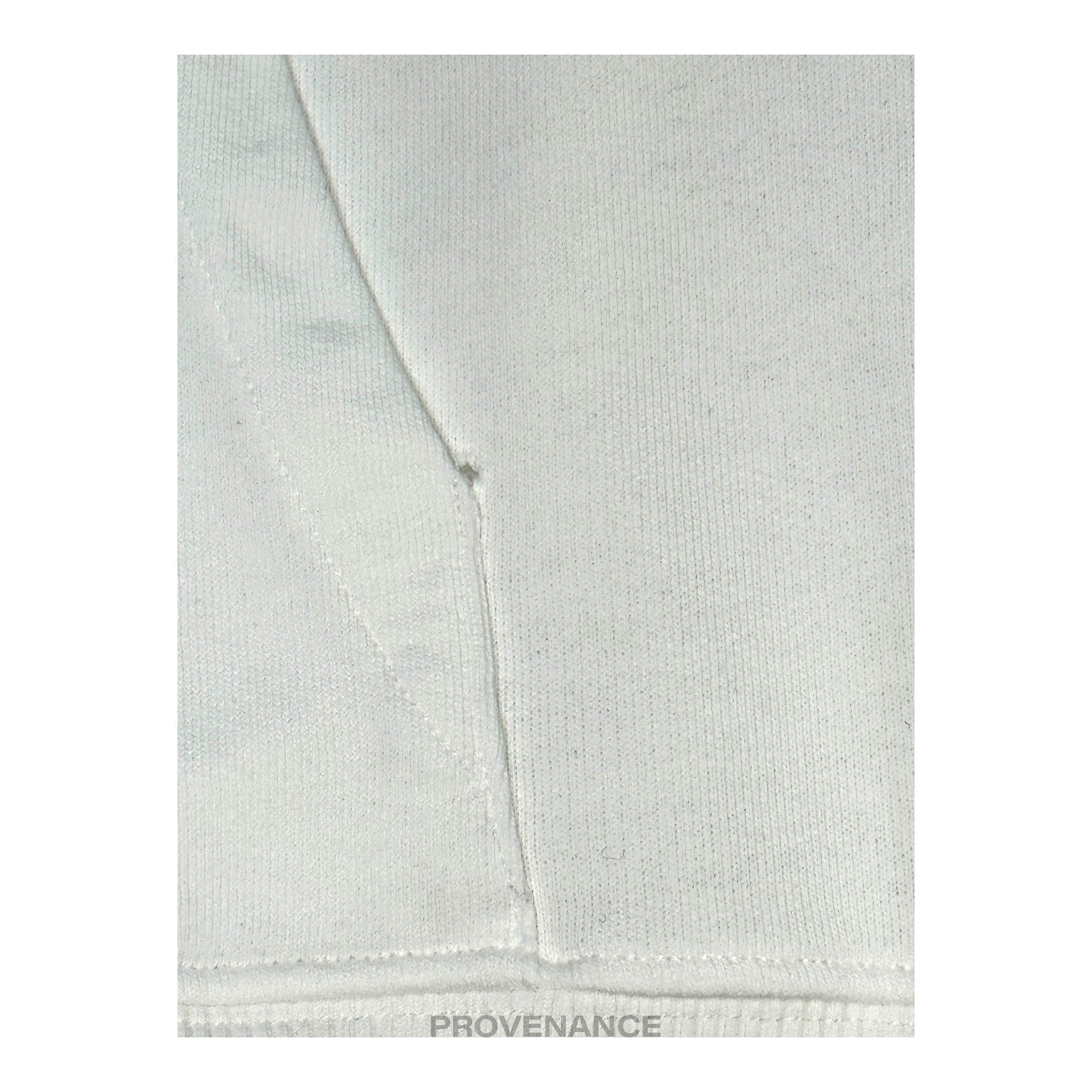 Saint Laurent Paris SLP Logo Hoodie - White - 5