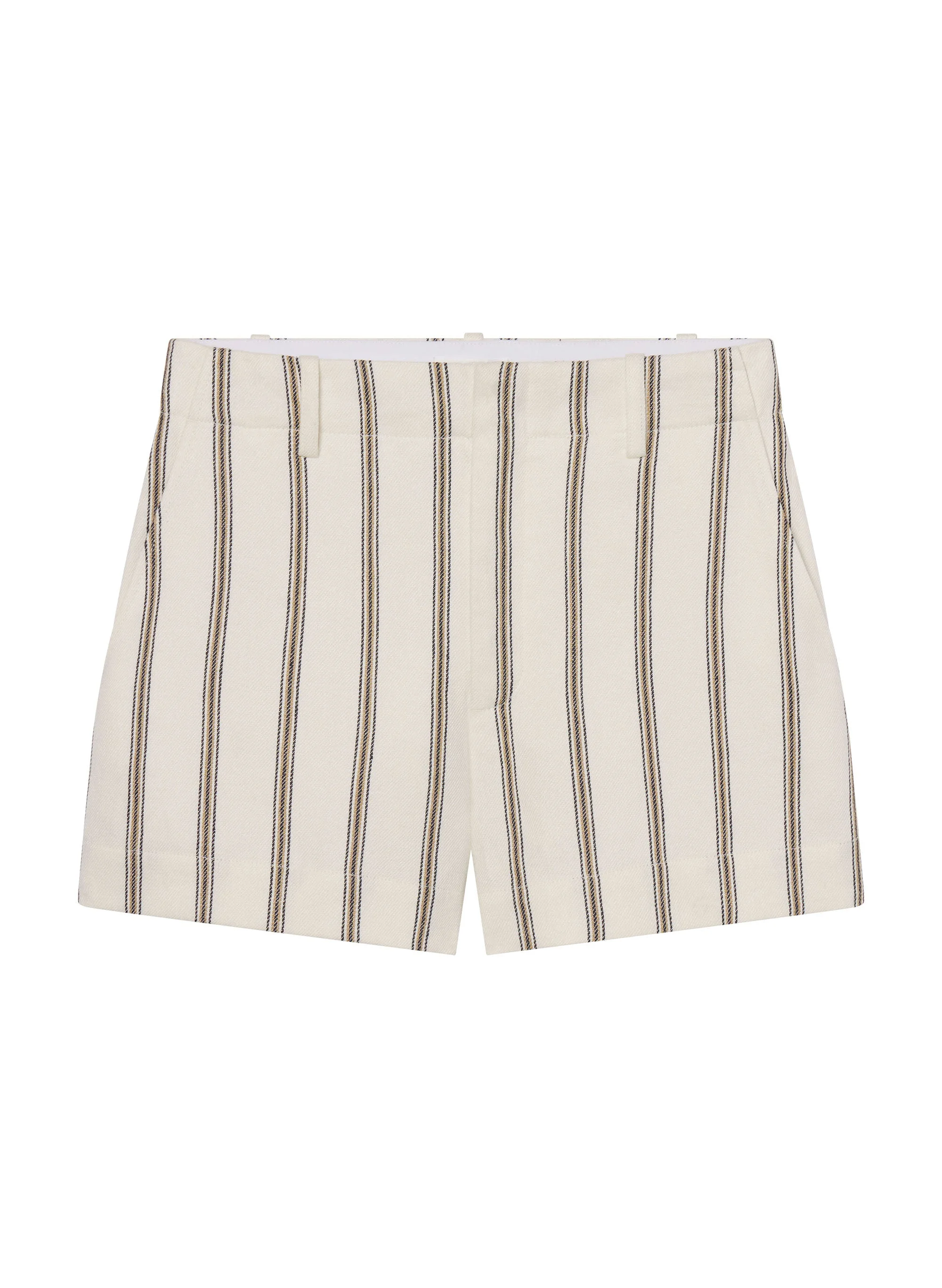 Mac Striped Linen Short - 1