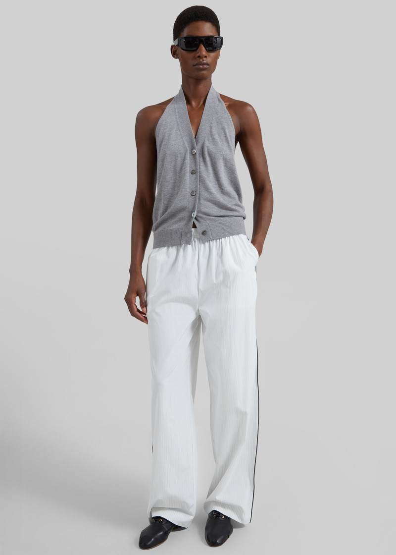 Nimi Knit Halter Top - Grey 6