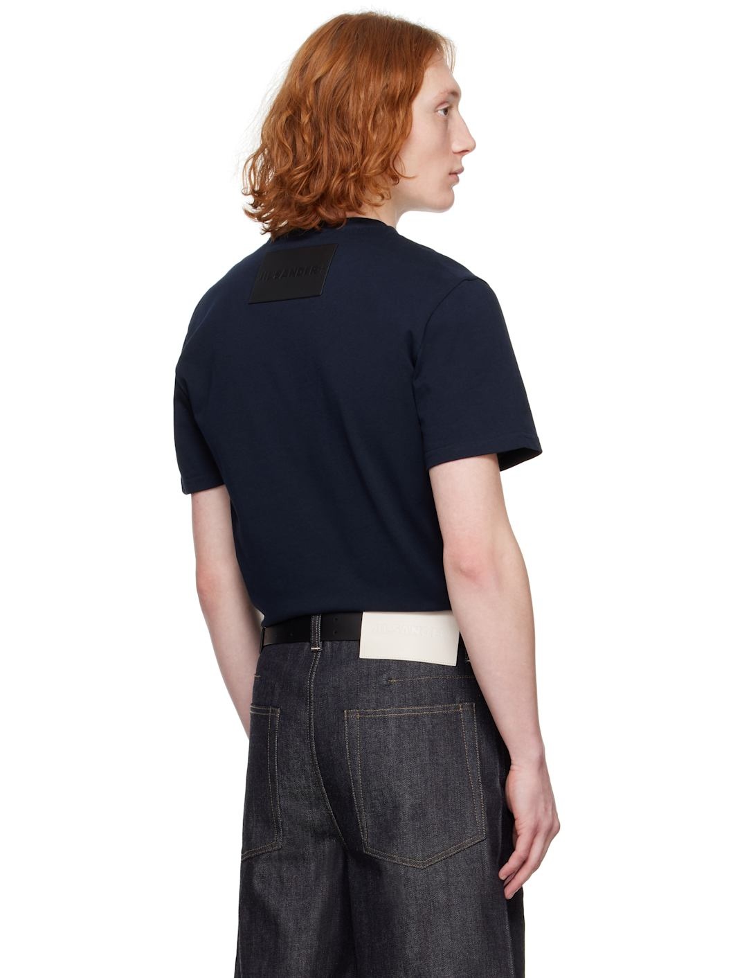 Navy Crewneck T-shirt - 3