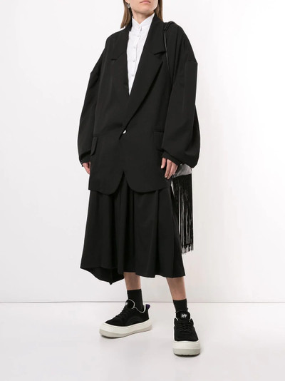 Yohji Yamamoto oversize blazer outlook