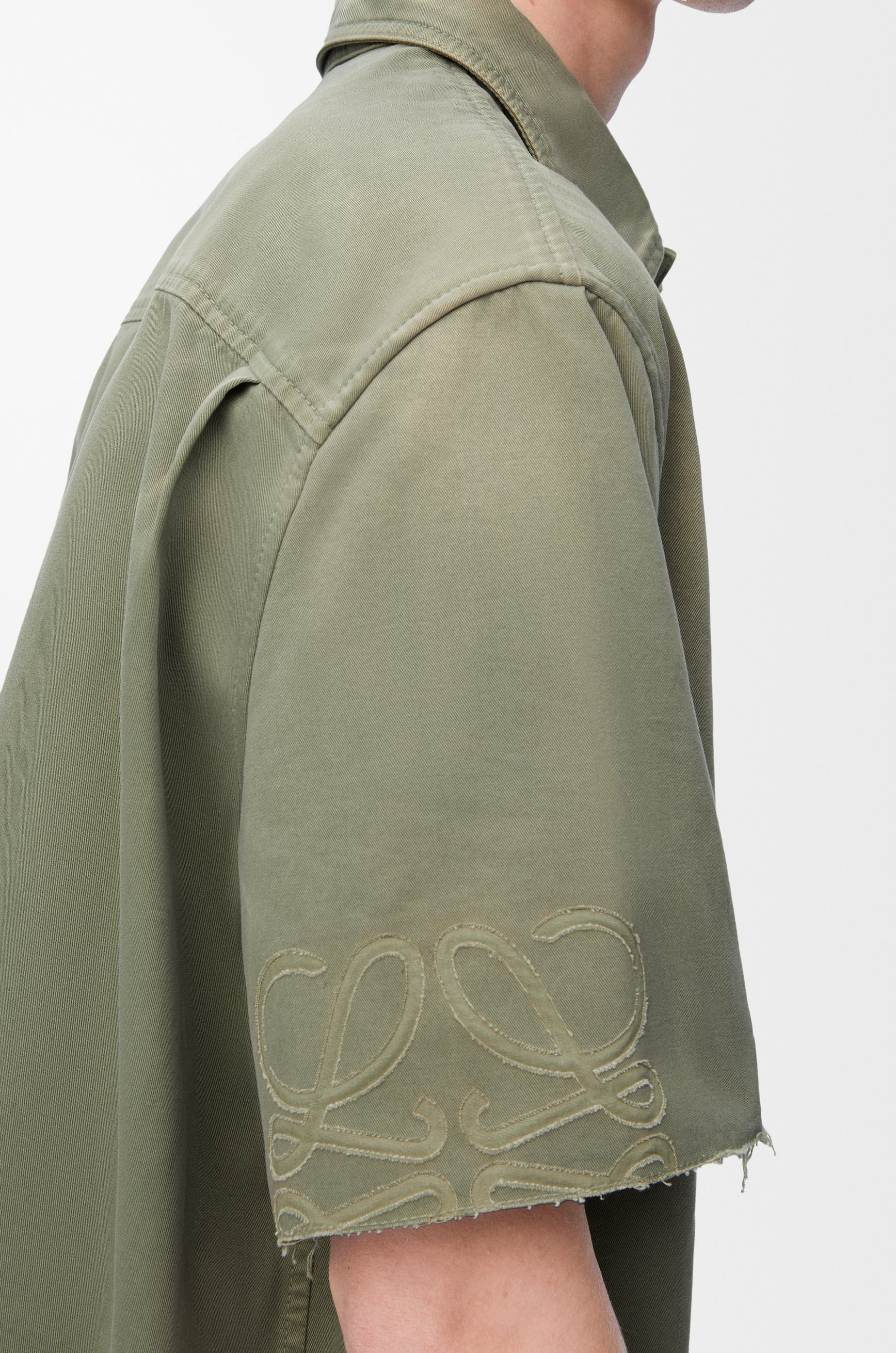 Anagram short sleeve shirt in cotton - 5