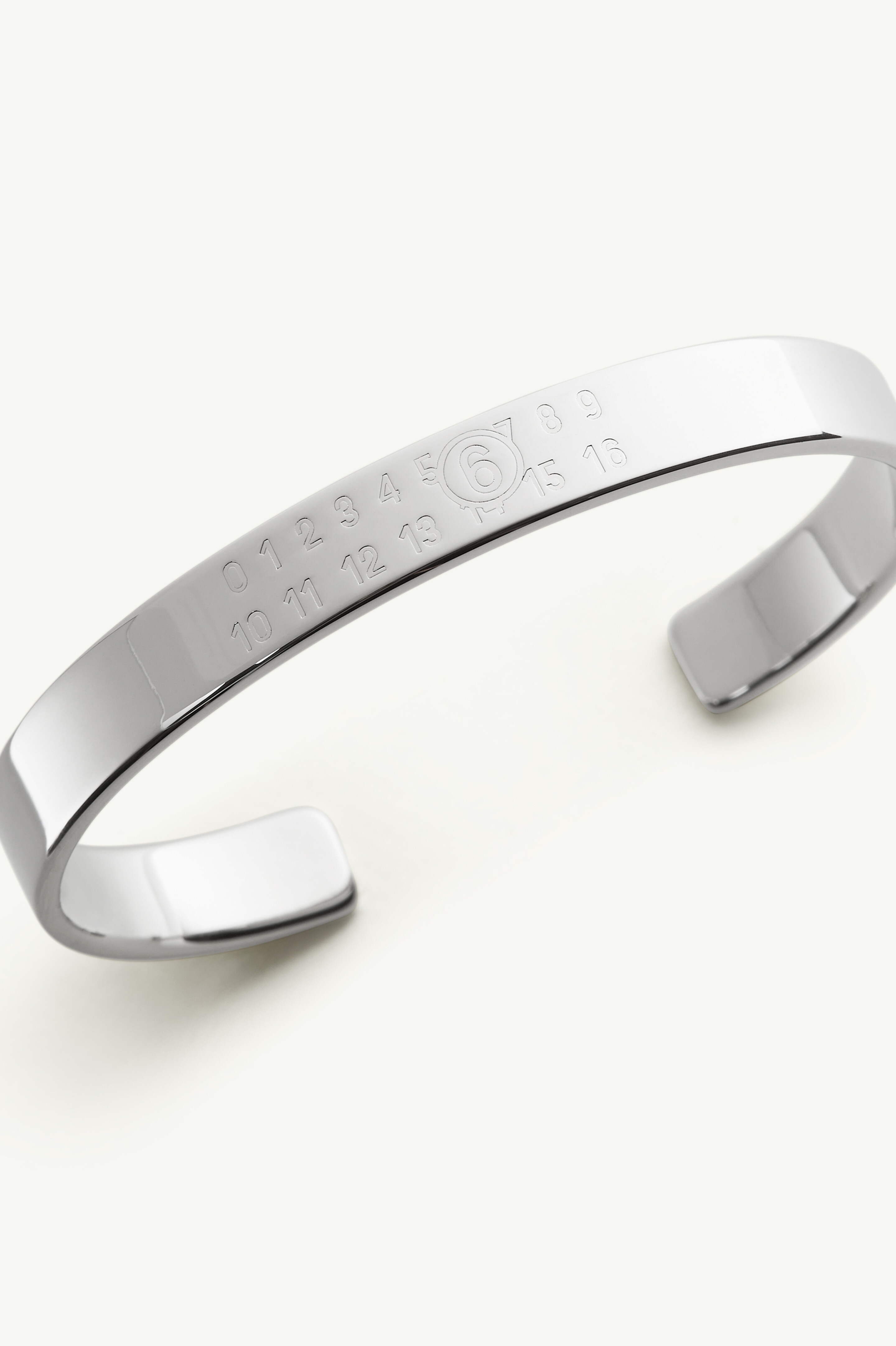 Numeric minimal signature cuff bracelet - 2