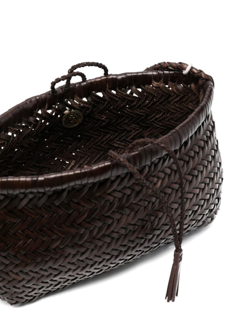 small Grace leather basket bag 5