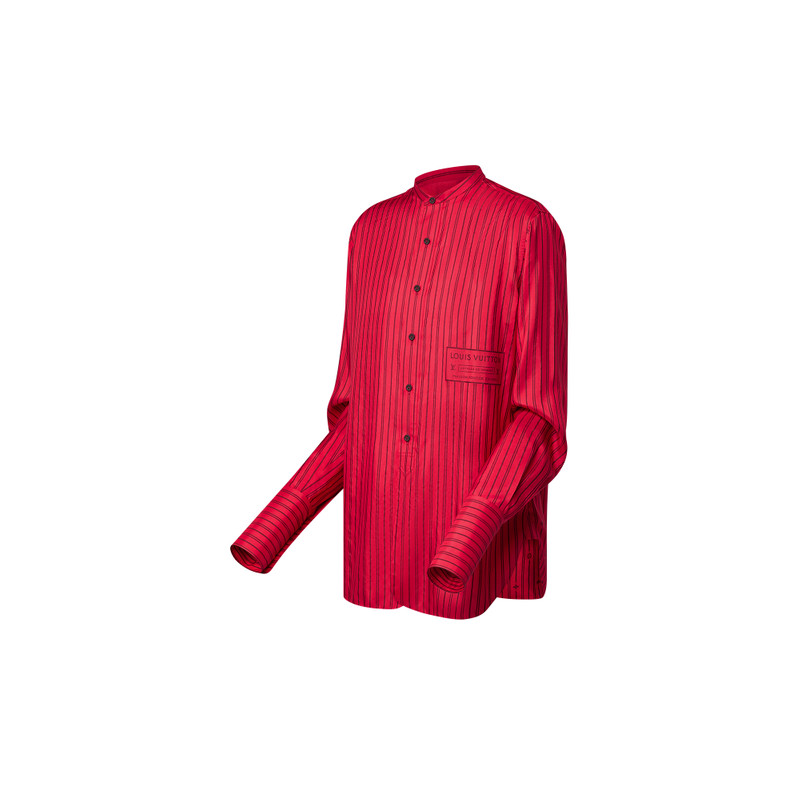 Louis Vuitton Collarless Neverfull Stripes Shirt outlook