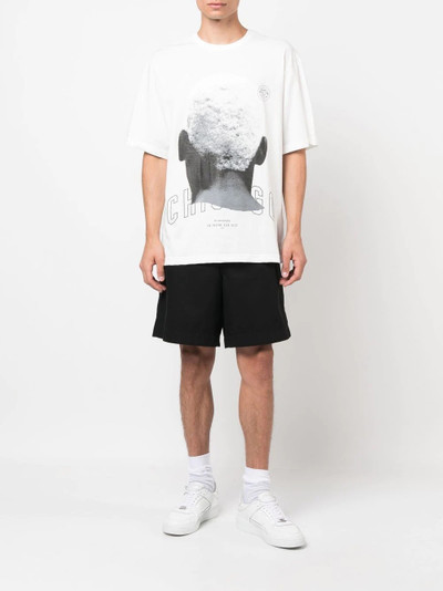 ih nom uh nit graphic-print crew-neck T-shirt outlook