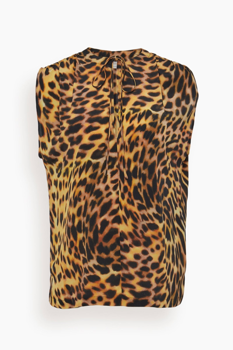 Sleeveless Top in Tortoise Shell 1