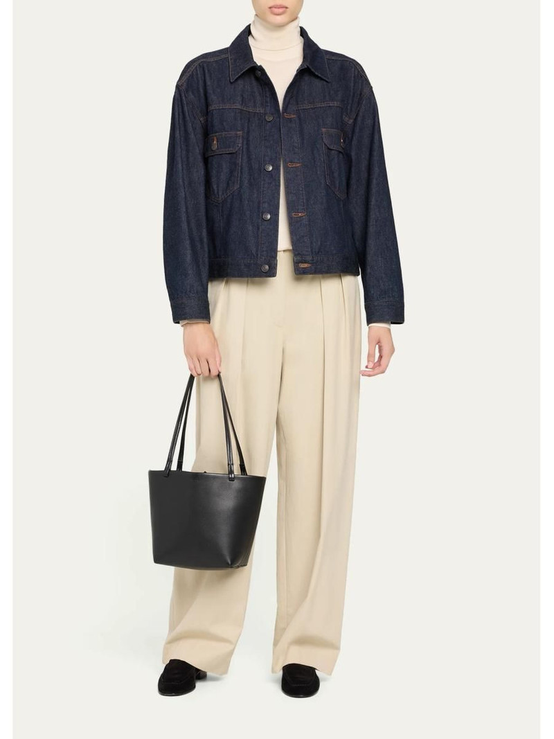 Park Medium Tote Bag in Leather 5