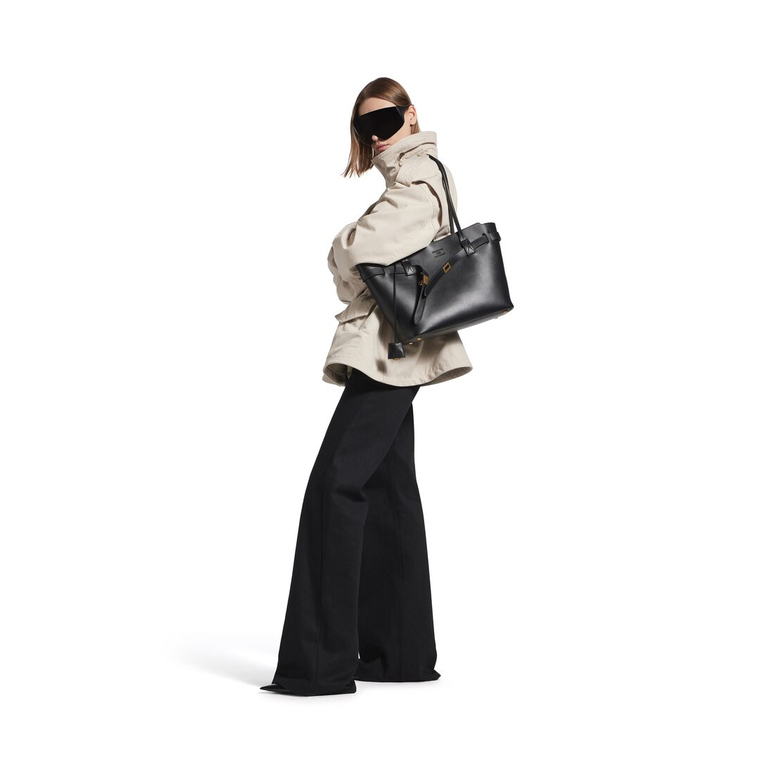 Women's Bel Air Tote Bag Medium in Black - 7