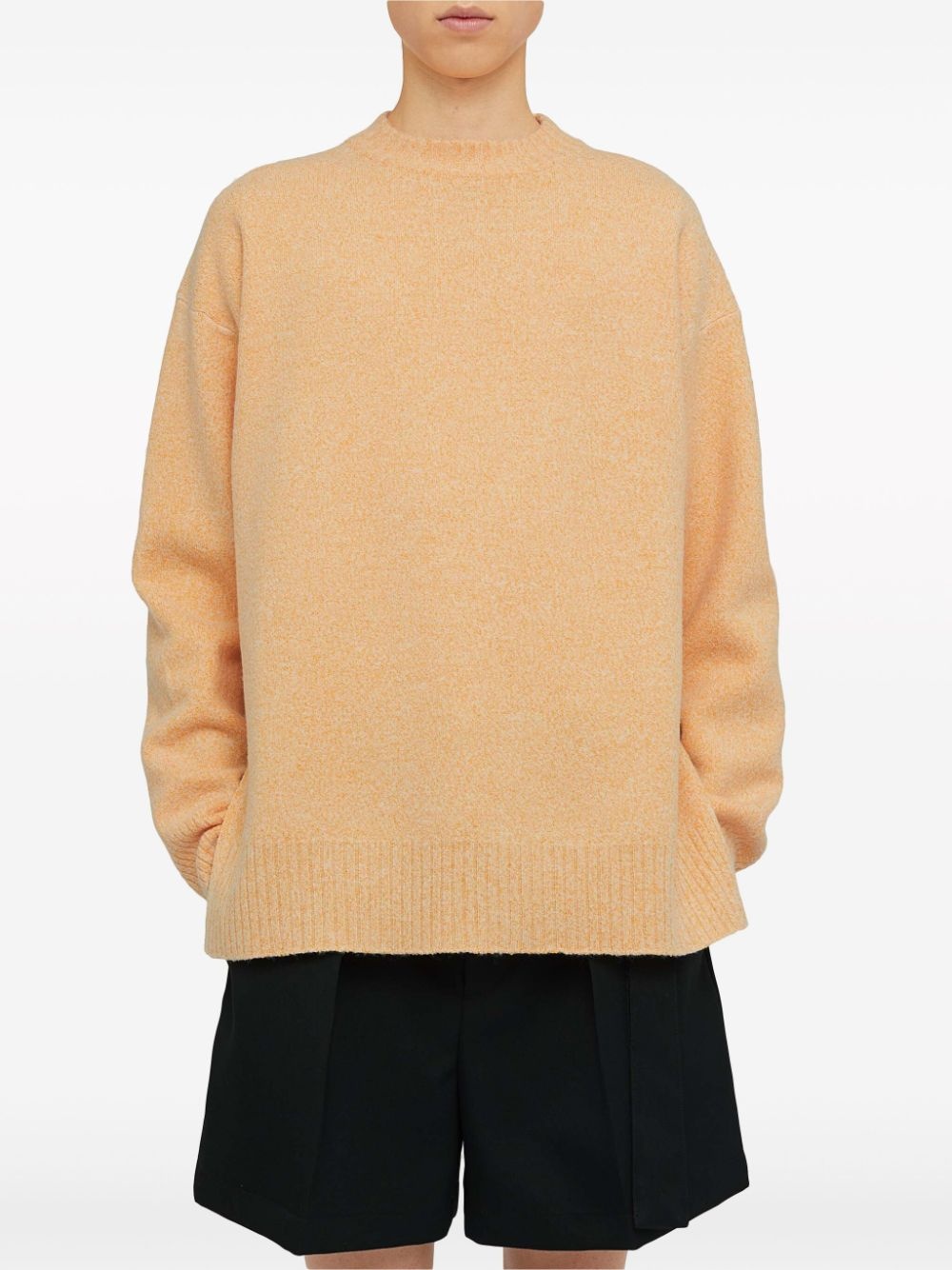 crew-neck wool-blend jumper - 4