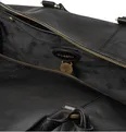 Medium Clipper Leather Holdall - 8