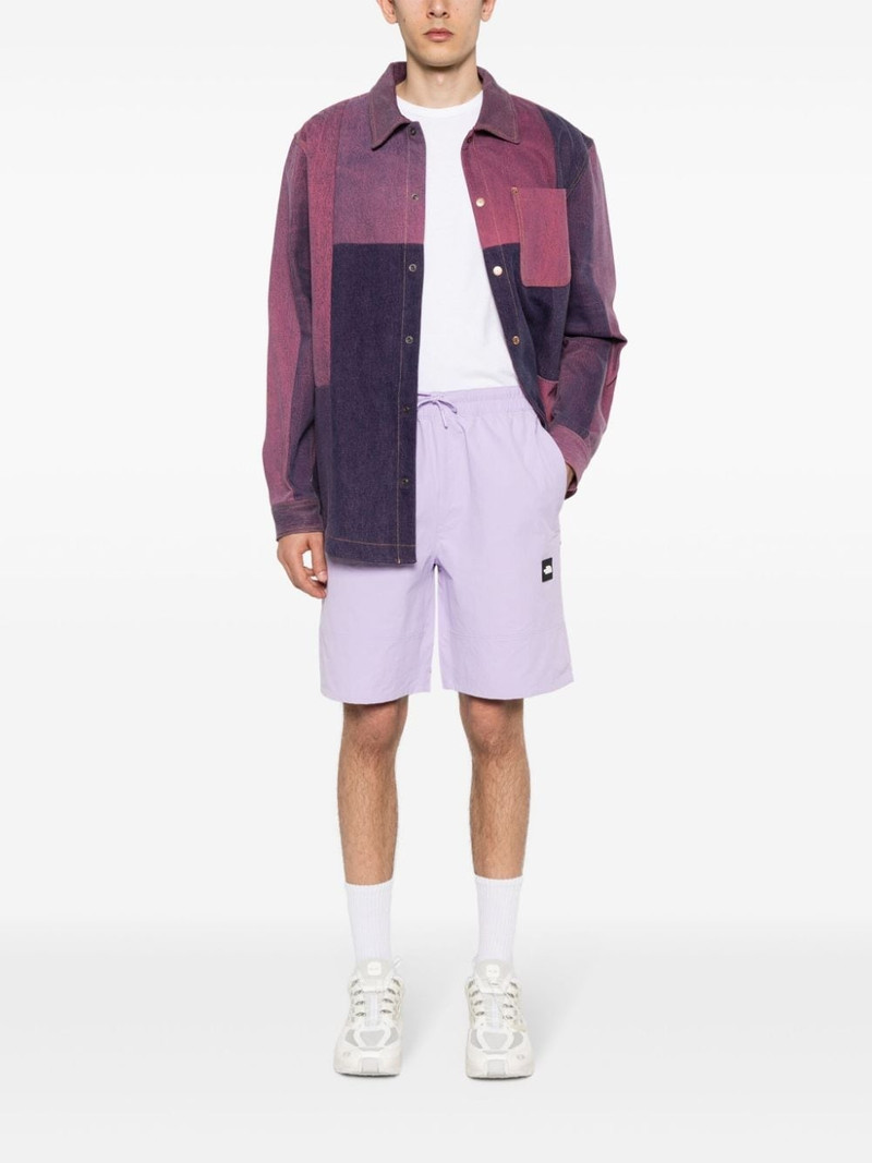 The North Face Sakami logo-appliqué track shorts outlook