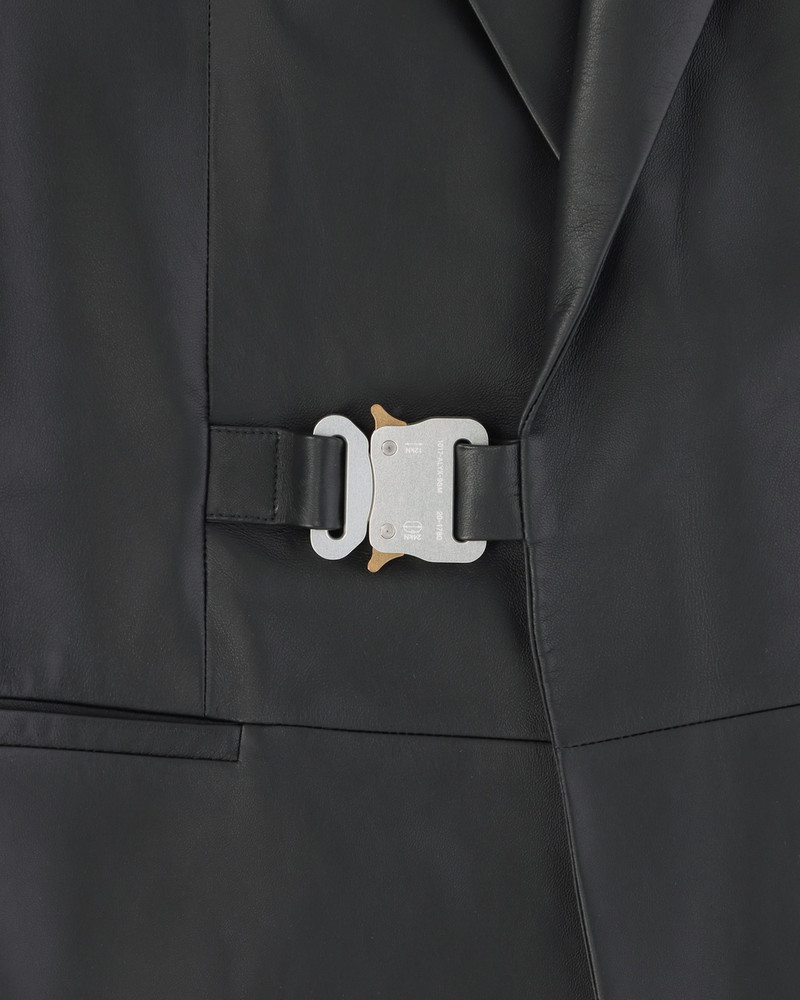 LEATHER BUCKLE BLAZER 6