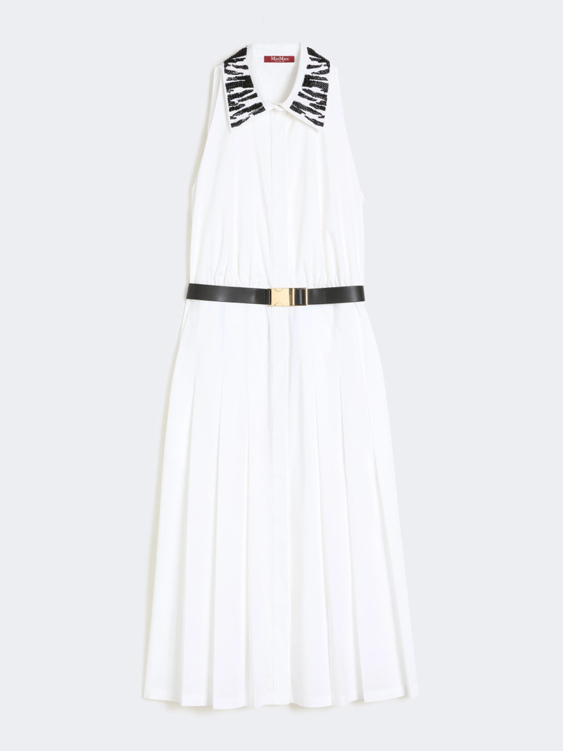 UBICATO Poplin shirt dress - WHITE 1