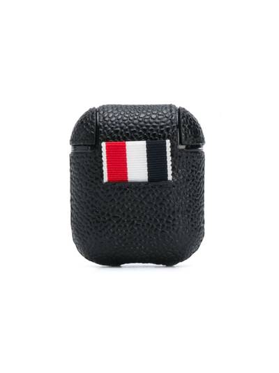 Thom Browne leather AirPod case outlook