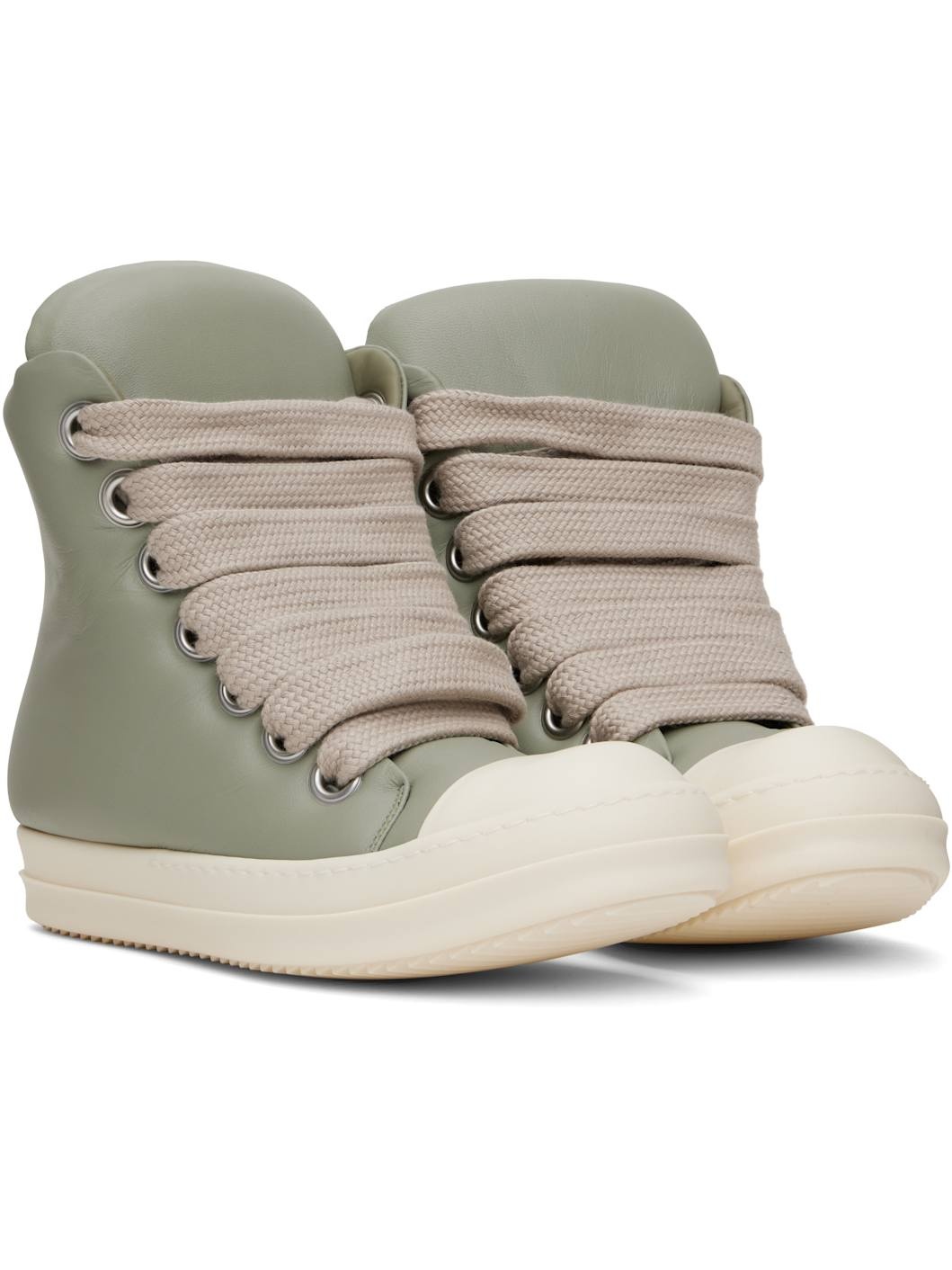 Green Hollywood Jumbolace Sneakers - 4