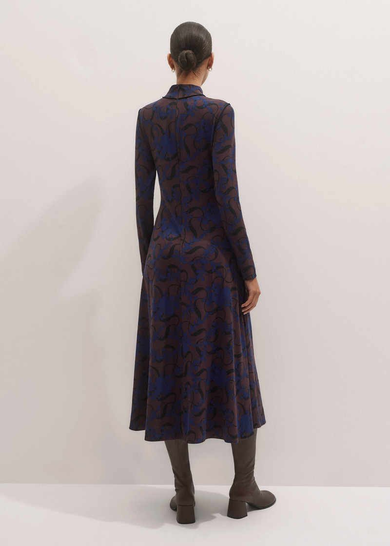 High Neck Maxi Dress 4