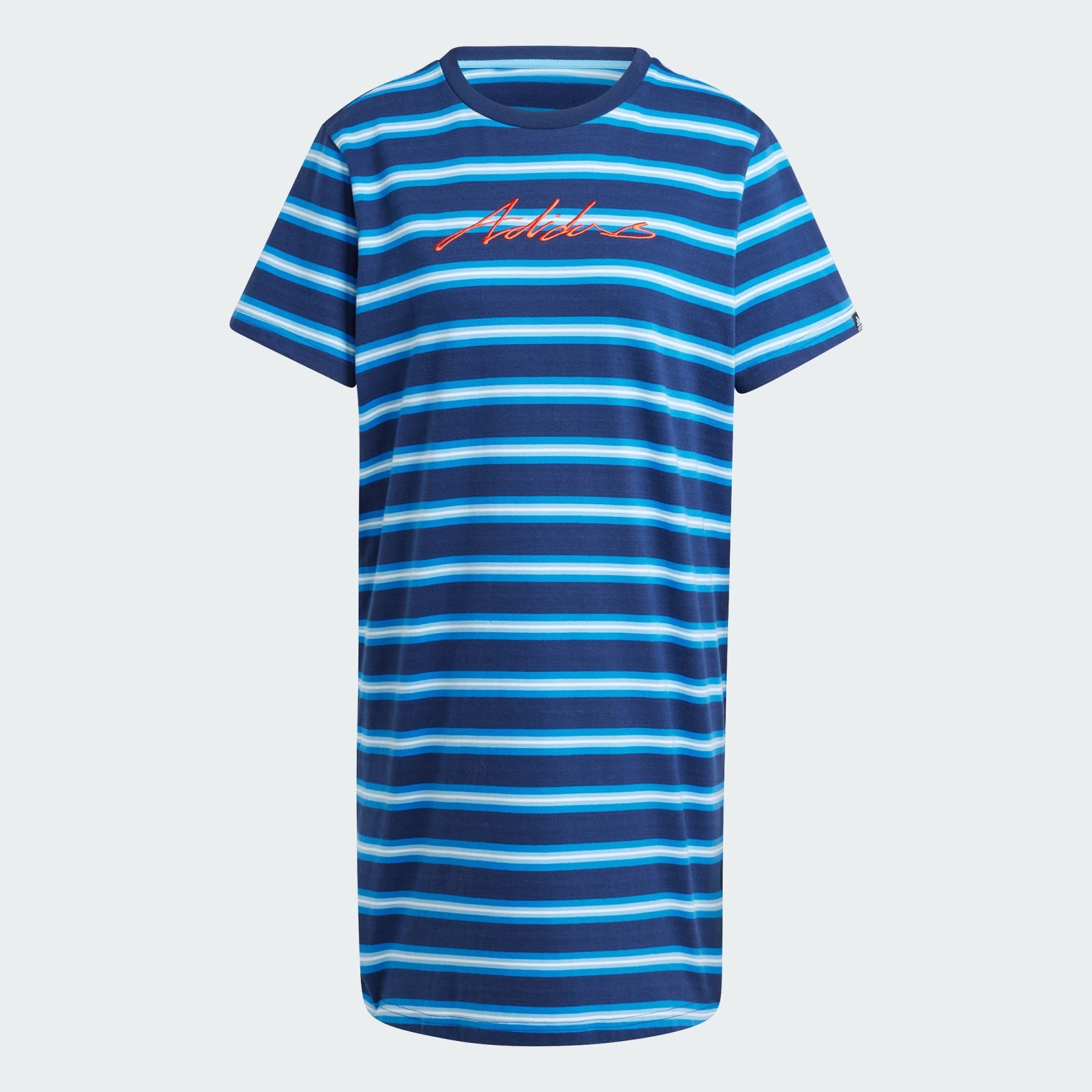Stripe Pack Graphic Tee Dress - 1
