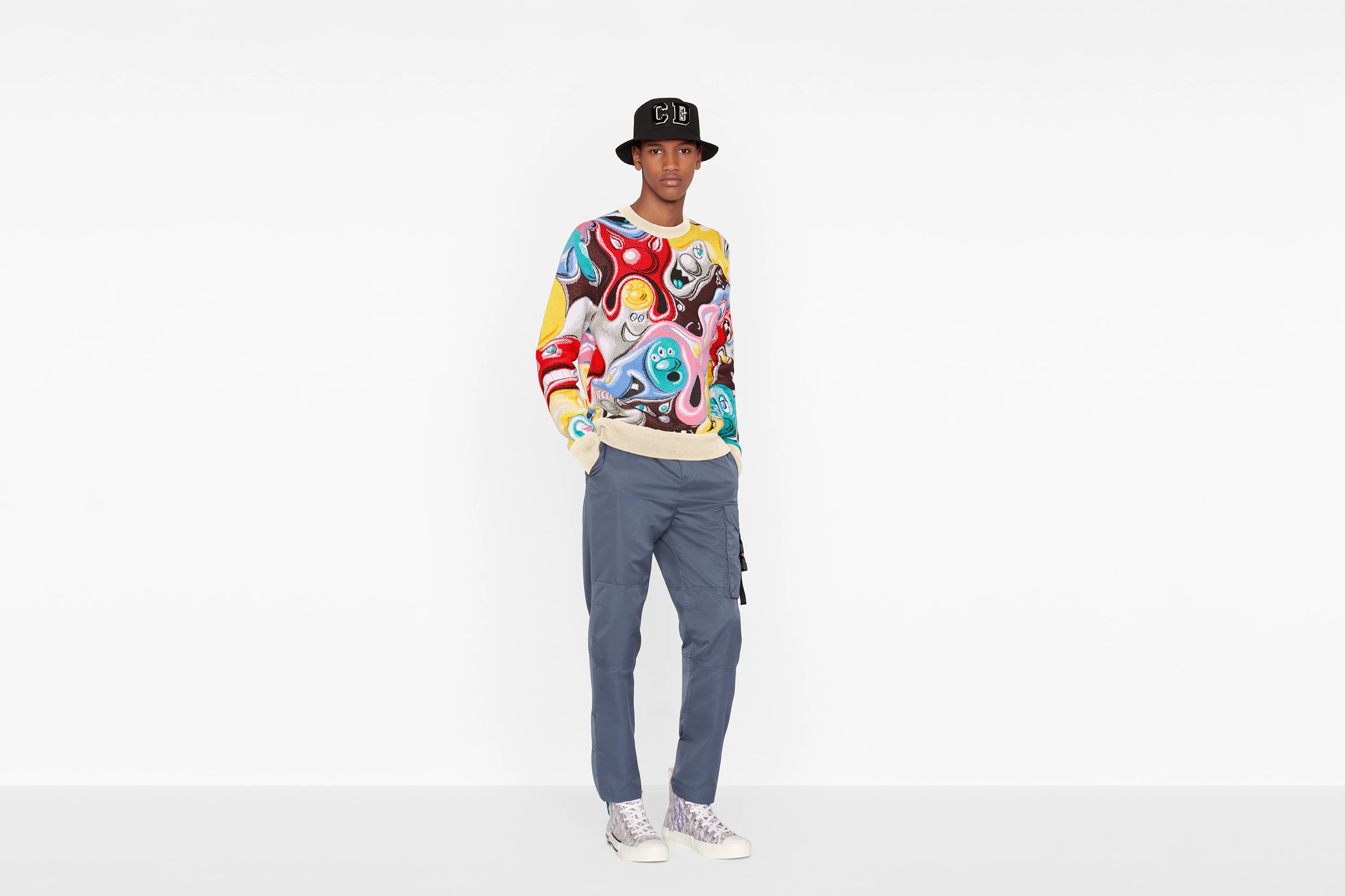 Oversized DIOR AND KENNY SCHARF Sweater - 6