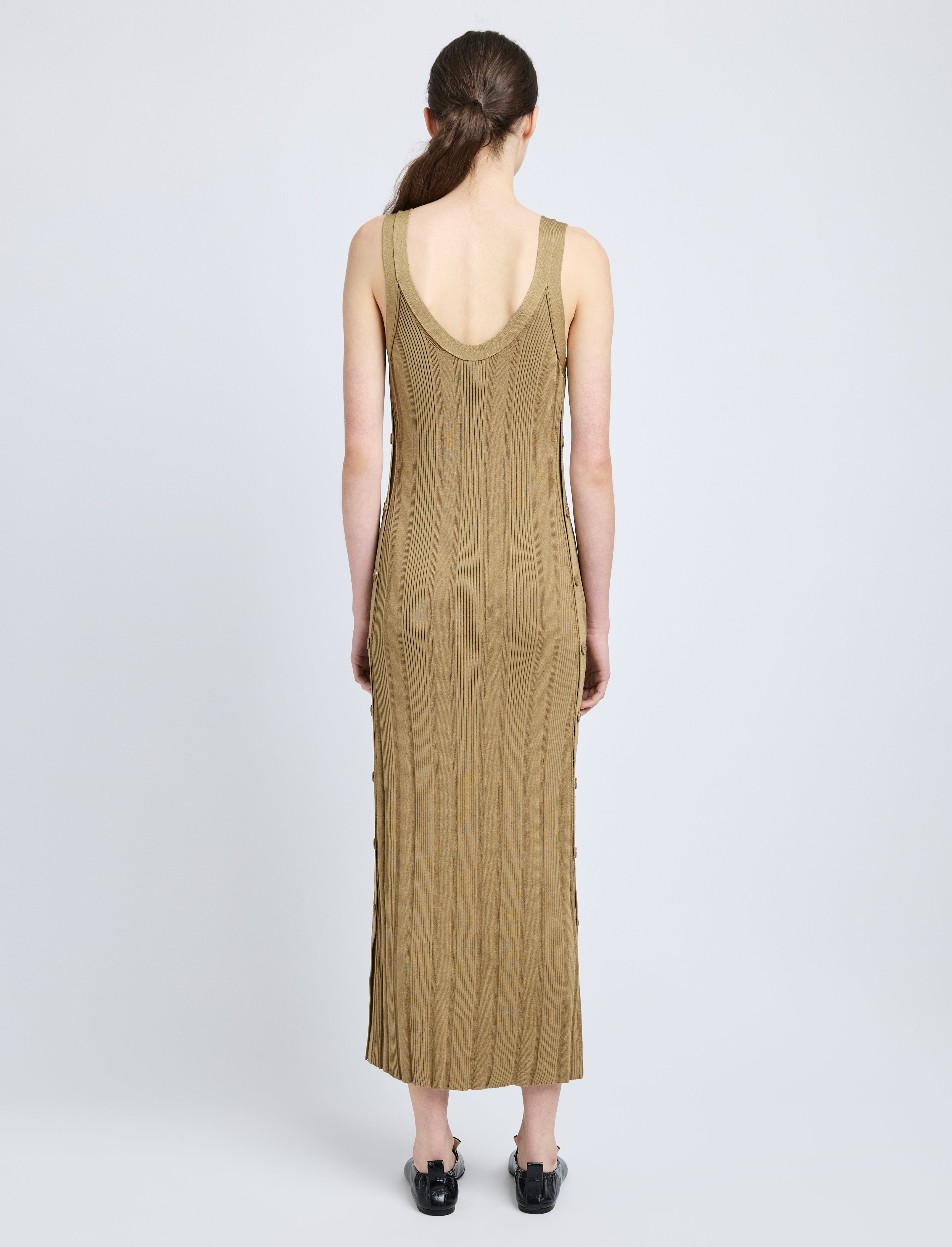Ellis Dress in Column Rib - 4