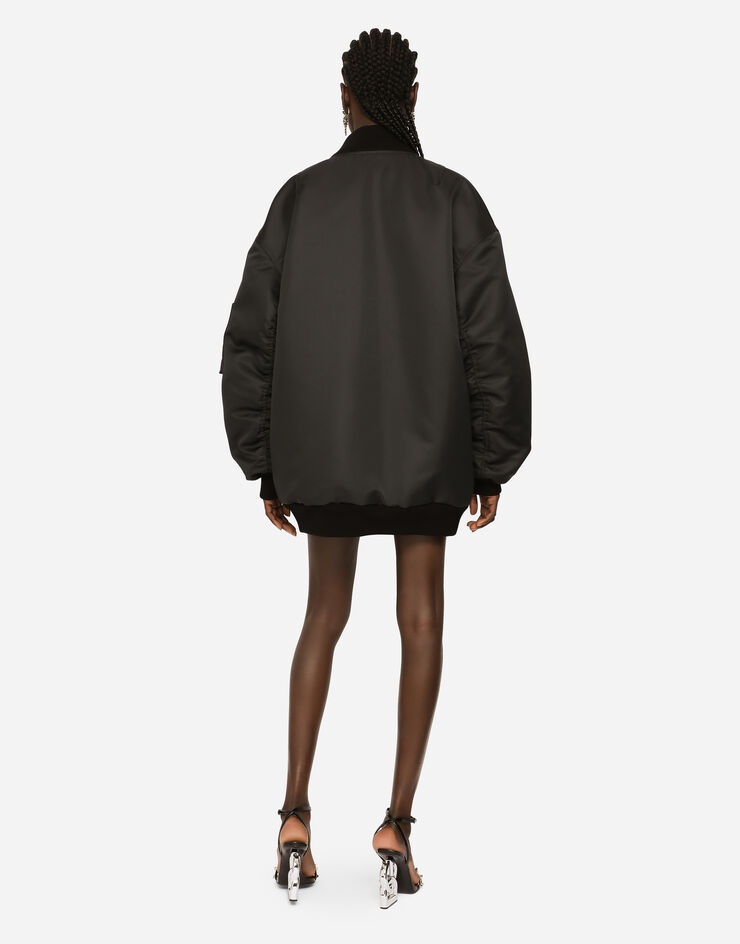 Duchesse jacket with branded plate - 3
