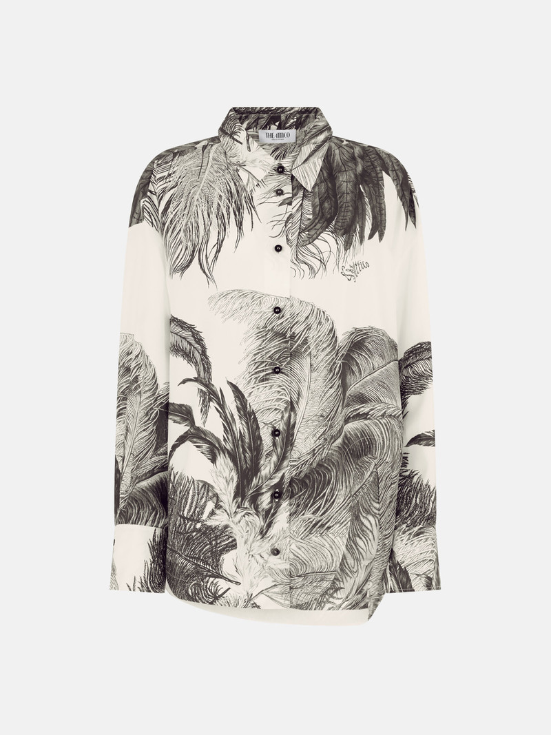 ''DIANA'' WHITE AND BLACK SHIRT 1