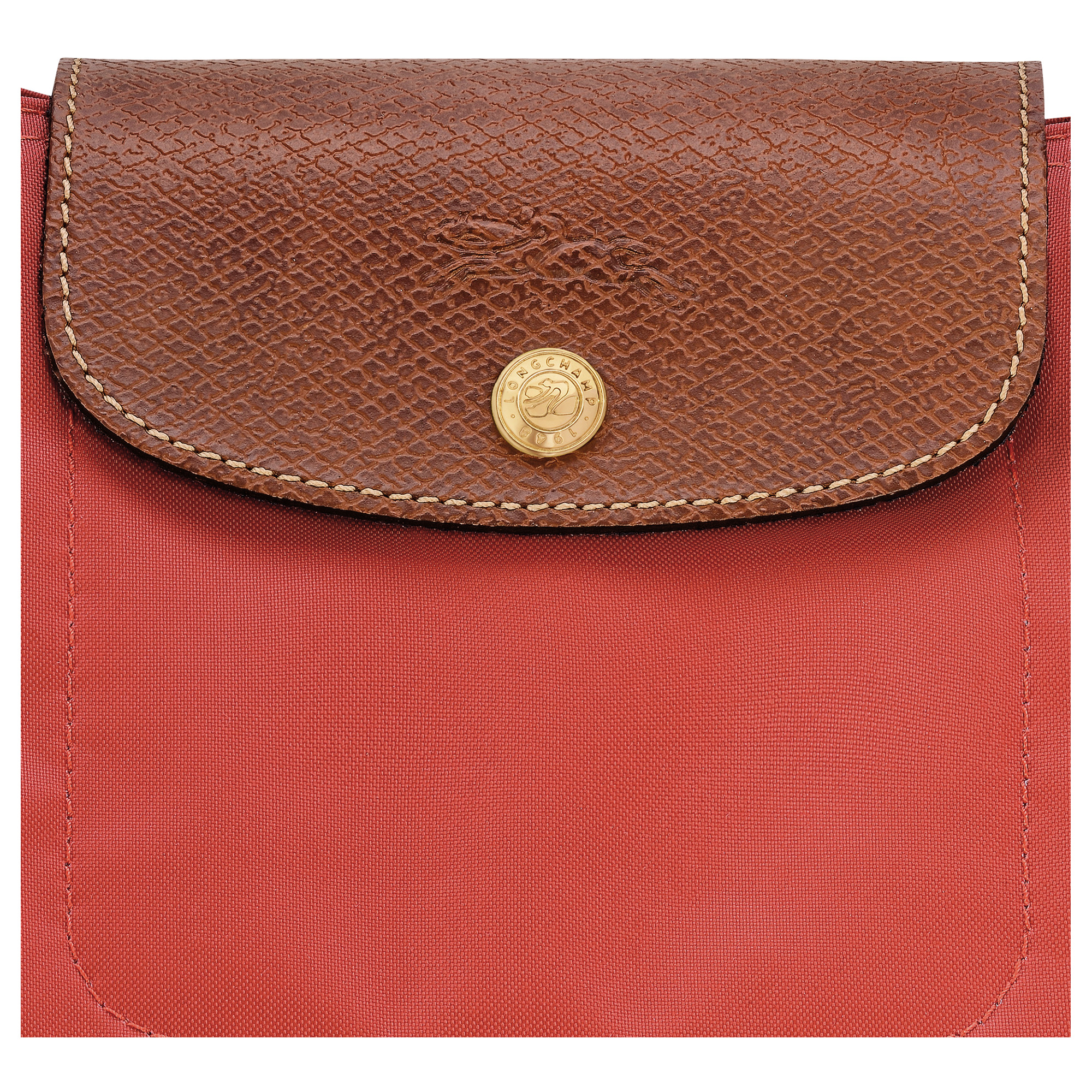 Le Pliage Original M Tote bag Tomato - Canvas - 6