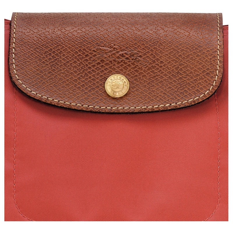 Le Pliage Original M Tote bag Tomato - Canvas 6