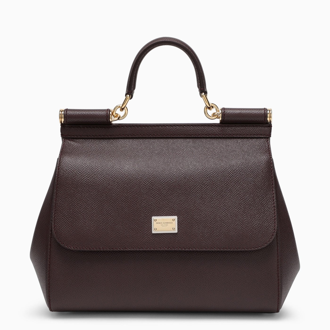 Dolce&Gabbana Mustard Coloured Sicily Medium Handbag - 1