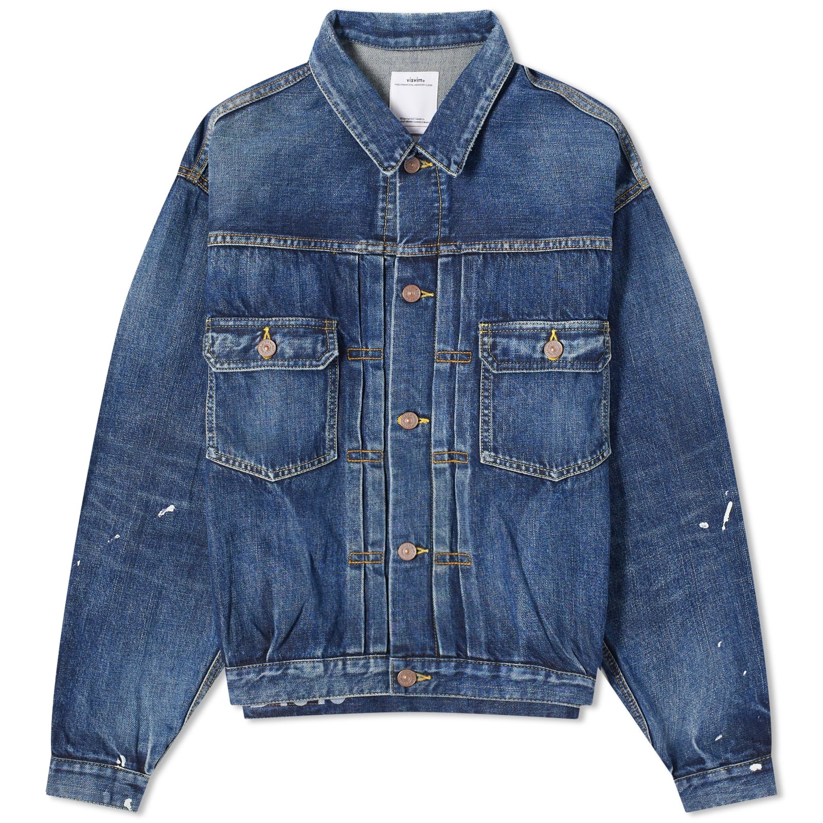 Visvim 101 Damaged Denim Jacket - 1