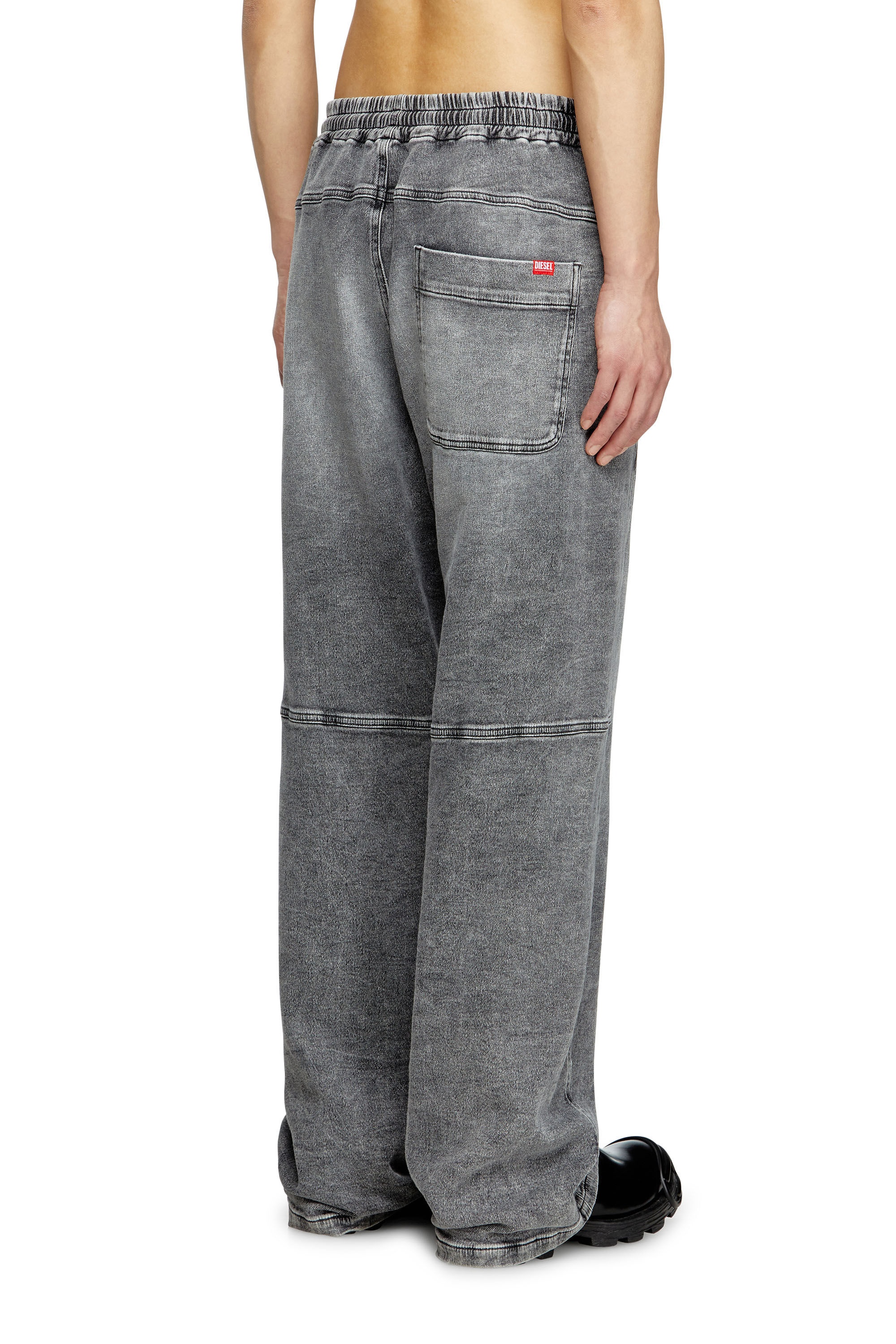 RELAXED D-MARTYANS TRACK DENIM 0BEBR - 4