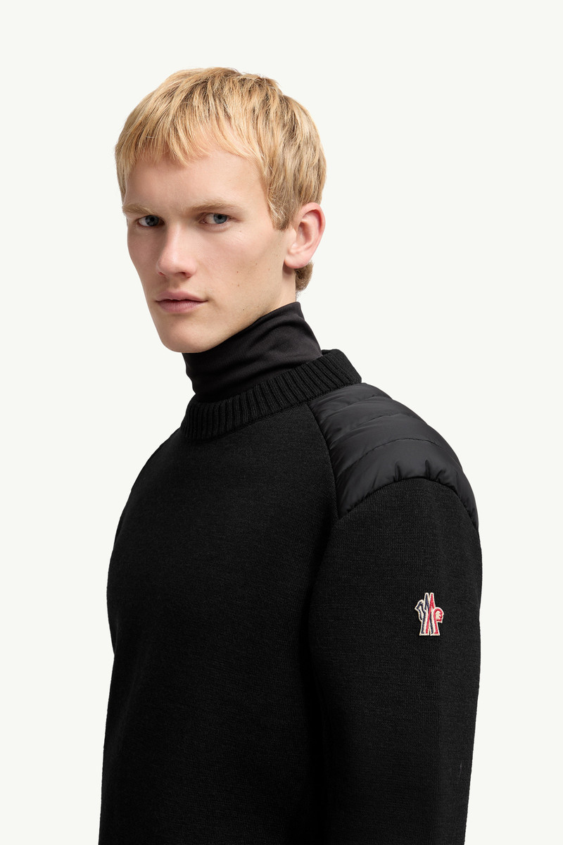 Wool Blend Down Sweater 4
