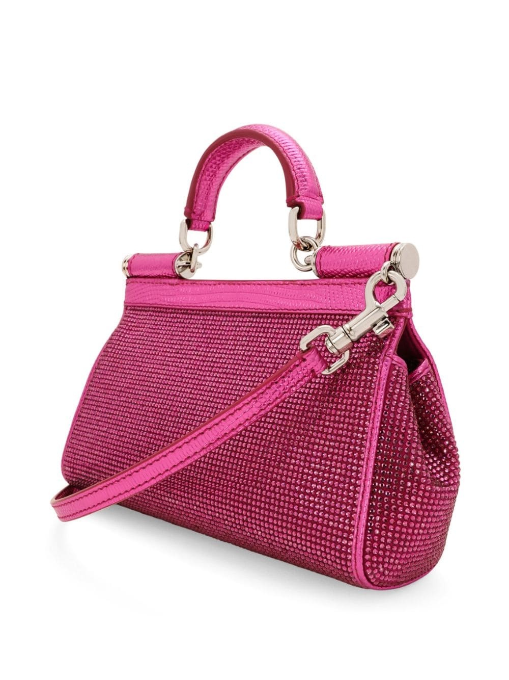 Sicily strass-embellished small handbag - 6